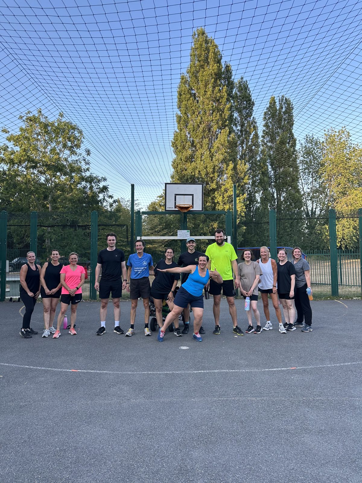 Leybourne Bootcamp group outdoors