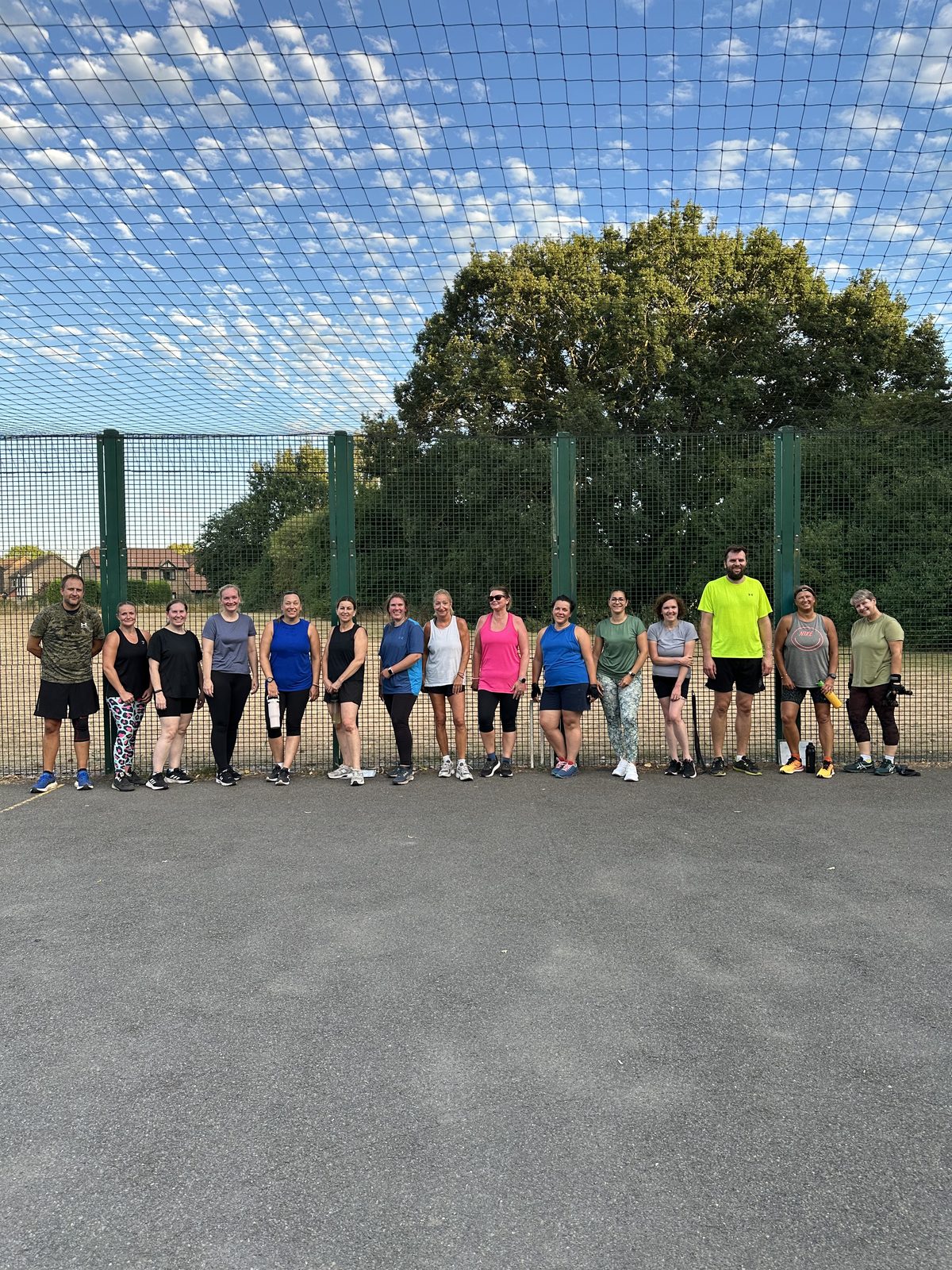 Leybourne Bootcamp session on the astro pitch